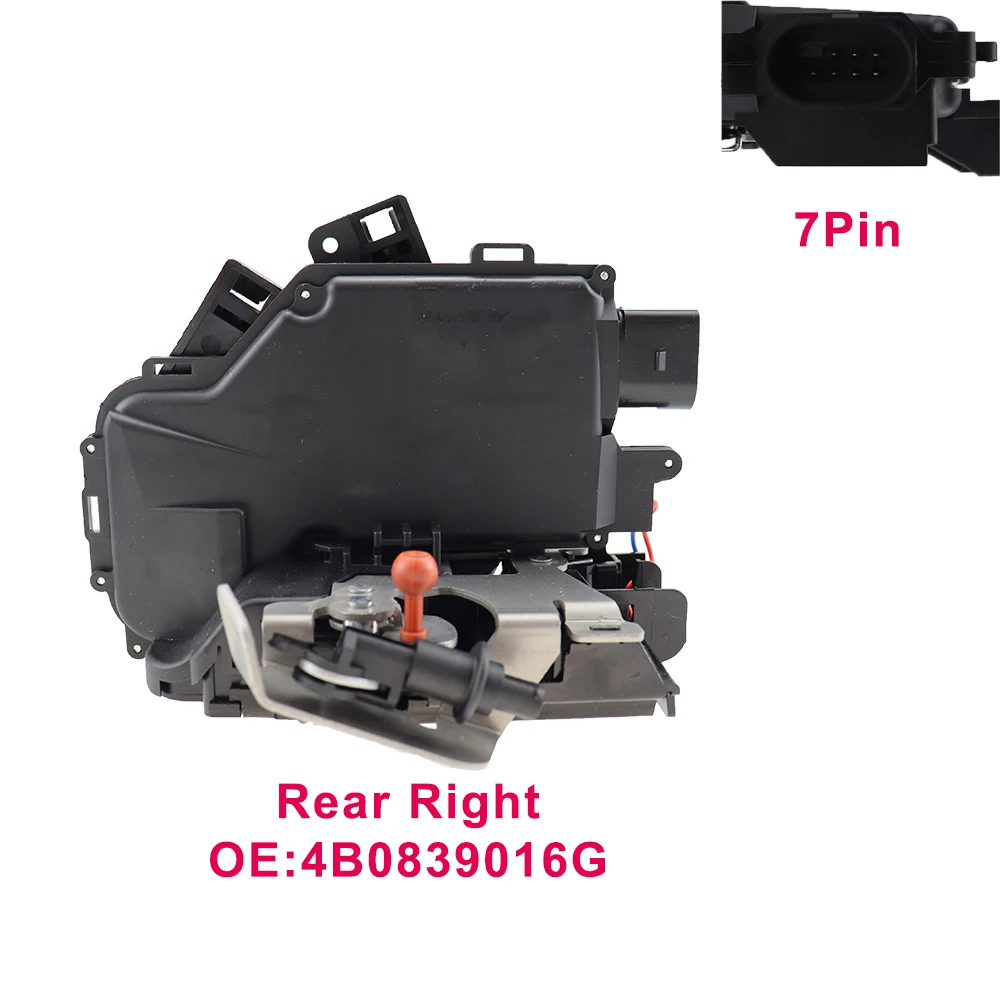 Дверной замок защелка Передняя Задняя Левая Правая сторона для Audi A6 4B C5 1998-2005 высокое качество 4B1837015G 4B1837016G 4B0839015G 4B0839016G - Цвет: Rear Right