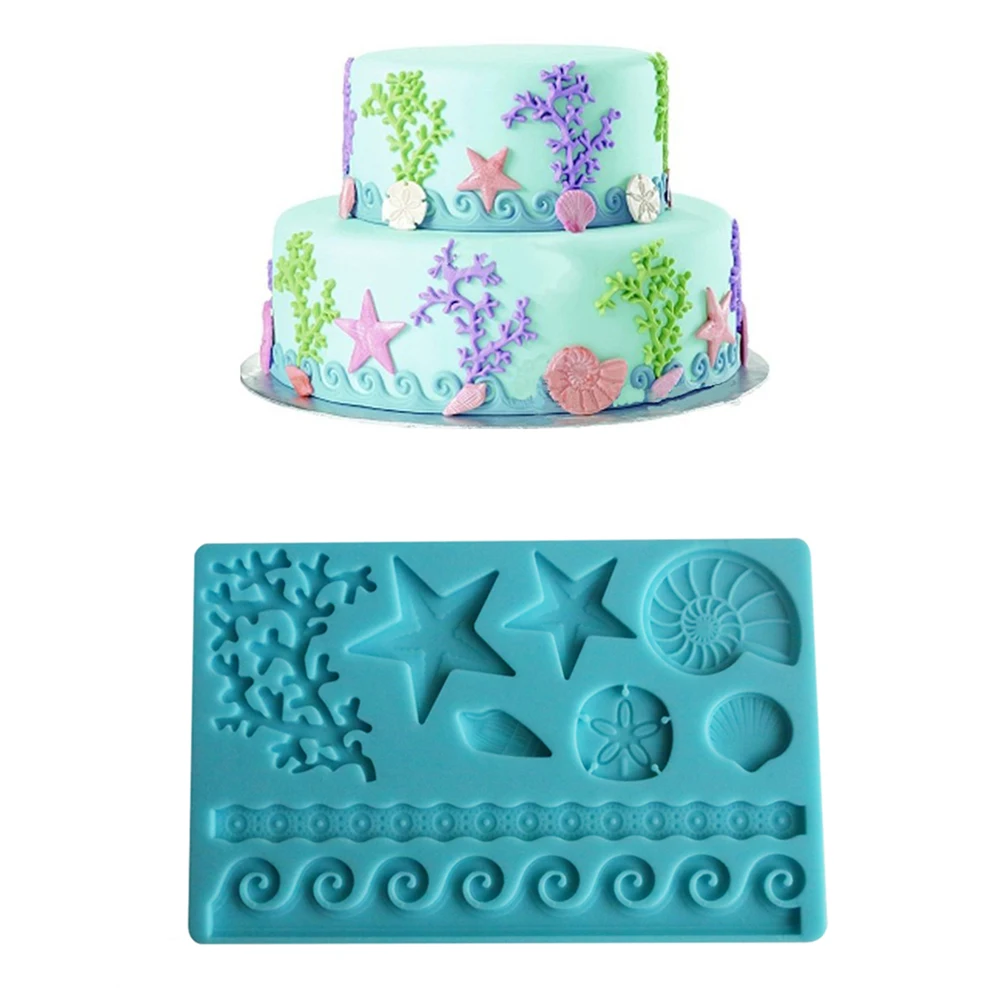 Buy DIY Silicone Fondant Mold Cake Decoration Tools