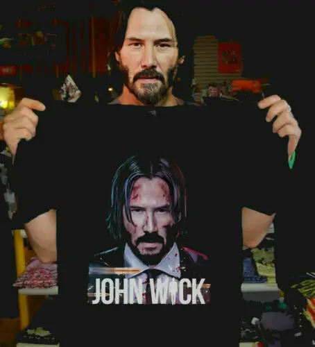 

John Wick 3 Parabellum Movie T Shirt 2019 Keanu Reeves Film Size S-3XL Short Sleeve Hip Hop Tee T Shirt top tee