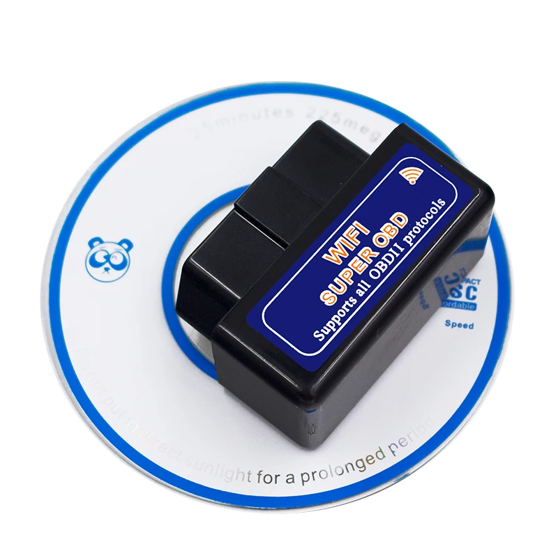 Супер Мини ELM 327 V1.5 wifi Real PIC18F25K80 OBD2 диагностический инструмент ELM327 Wi-Fi 1,5 автоматический OBDII сканер для IOS Android