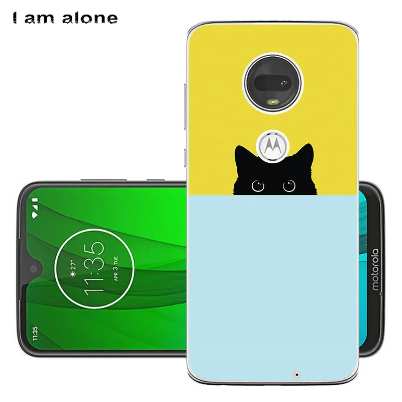 Чехлы для телефонов I am alone для Motorola Moto G7 G7 Play G7 power из мягкого ТПУ для мобильных телефонов модные сумки для Moto G7 - Цвет: Soft TPU HH74