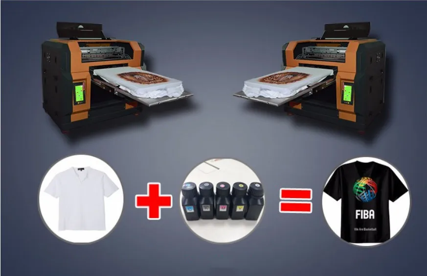  Made in China high quality low price 3D digital printing machine for t-shirt printing with vivid co