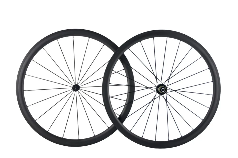 Cheap 700C Carbon Wheels Customized logo 38mm 50mm 60mm 88mm Carbon Bicycle Wheels Clincher Road Bike Carbon Wheelset 6