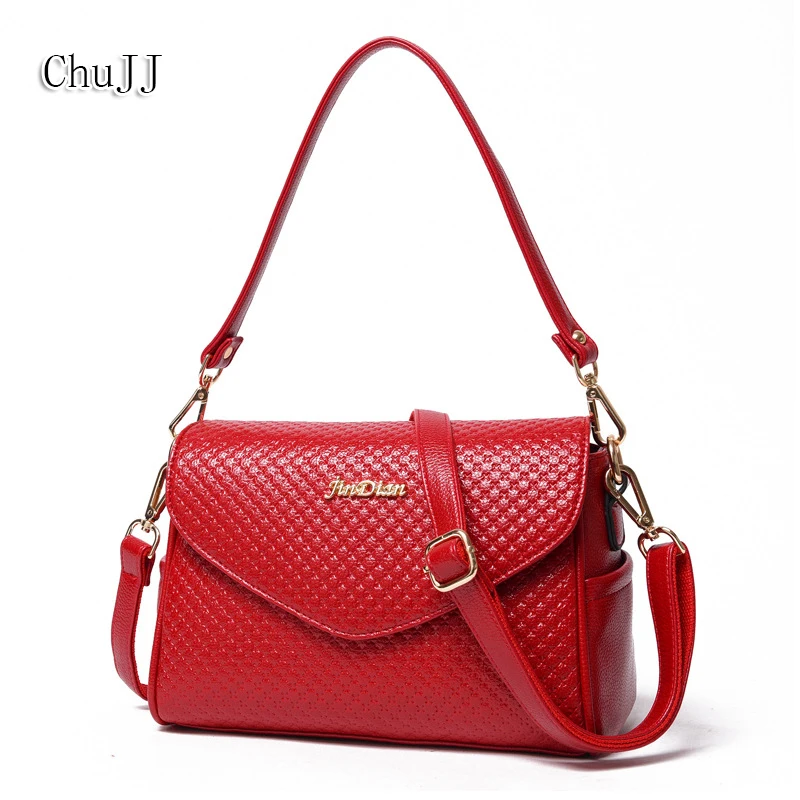 

High Quality Women's Leather Handbags Shoulder CrossBody Bags Ladies Casual Messenger Bag Women Bags