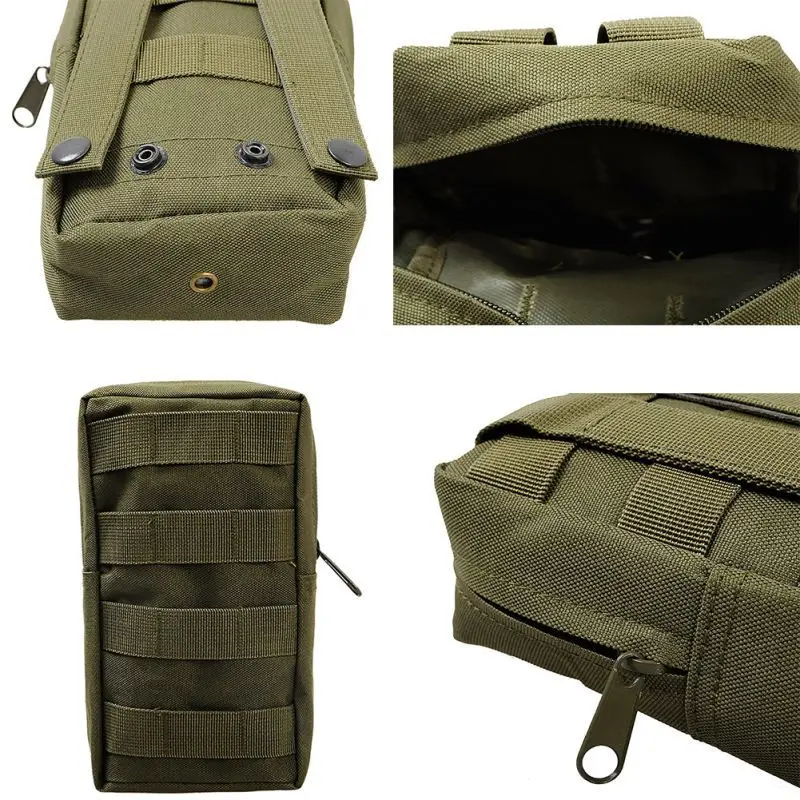 Многофункциональные тактические сумки MOLLE EDC 600D нейлоновый чехол для гаджетов инструменты поясные сумки открытый пакет путешествия Военная охота