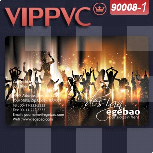 

a90008 how to make business cards Template for Card Design of Transparent PVC Card