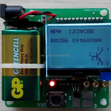 Новейший транзистор индуктор-конденсаторный счетчик ESR DIY MG328 Многофункциональный Тест