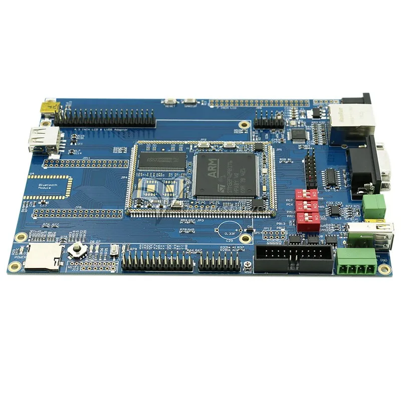 STM32F429BI Development Board + 7inch LCD Module with Network USB SD Interface for Arduino