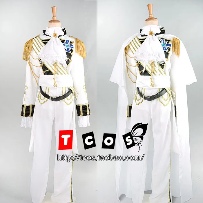 

Free Shipping! Versailles Rose White High-grade Court Costume White Cosplay Costume , Perfect Custom For you!