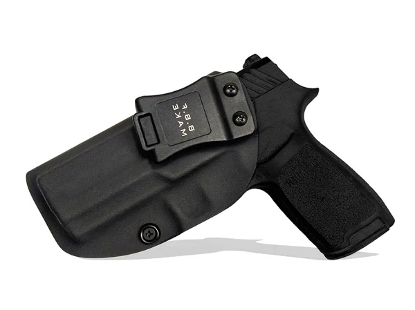 B.B.F Make IWB KYDEX подходит: Sig Sauer P320 переносная Компактная кобура для пистолета внутри скрытой поясницы чехол для пистолета - Цвет: Black For Left