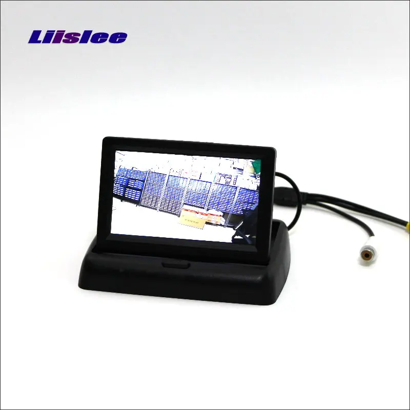 Liislee для Peugeot 607/806/807 Складная автомобилей Мониторы Экран Дисплей/HD TFT ЖК-дисплей NTSC PAL ТВ обратный Камера безопасности Системы