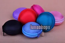 Many Colors Dia:8mm Pocket Bag Hard Case Storage MP3 for earbuds earphone