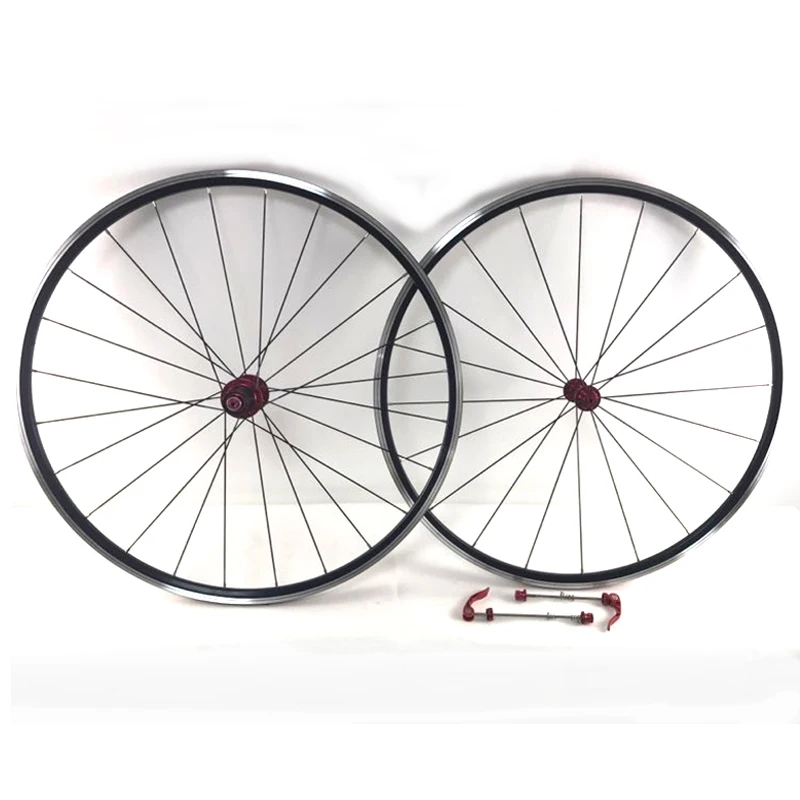 

Ultra Light 700C Alloy Wheels 7/11speed Road Bicycle Bike Wheel V Brake Aluminium Wheelset Bicycle Wheels Rims 1600g