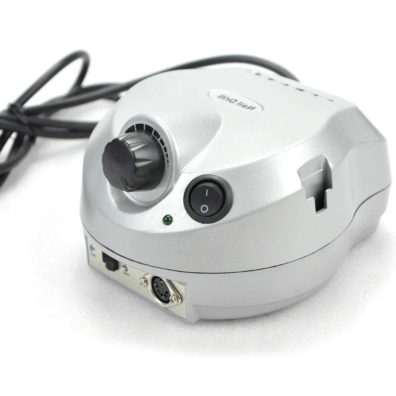 Professional White Electric Nail Drill File Manicure Kit 220V Eu Plug Nail Tools for Nail Gel