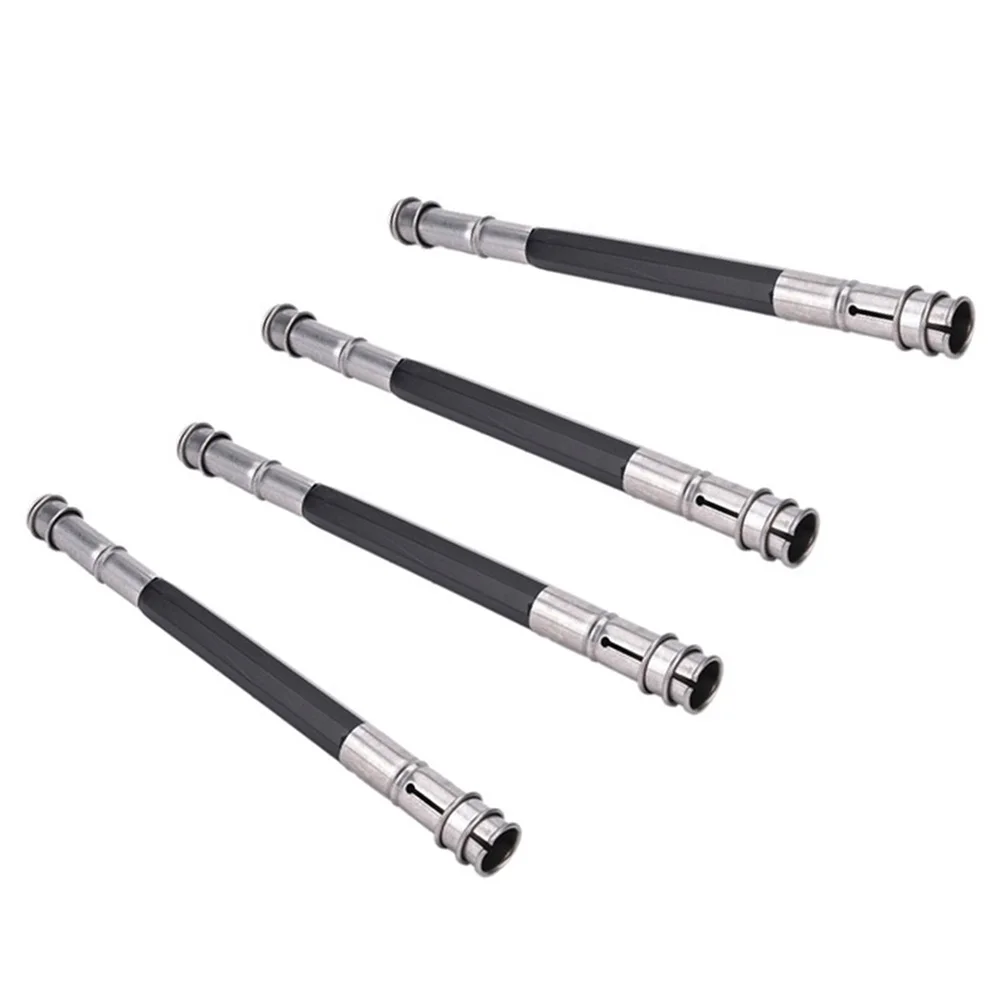 4pcs Хорошее качество карандаш удлинитель с двойной головкой металлический карандаш удлинитель для ручки сосуд уголь Стик клип письма инструмент 823 - Цвет графита: 4pcs