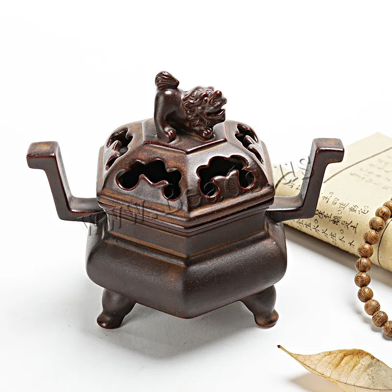 Incense Coil Holder Ceramic Incense Burners Portable Porcelain Censer Aromatherapy Furnace Gift Ornaments Creative Home Decor