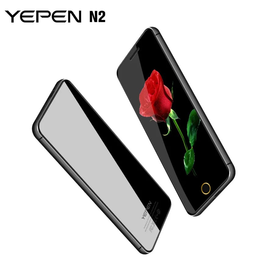 YEPEN N2 Роскошный мини ультратонкий металлический корпус две SIM карты сотовый