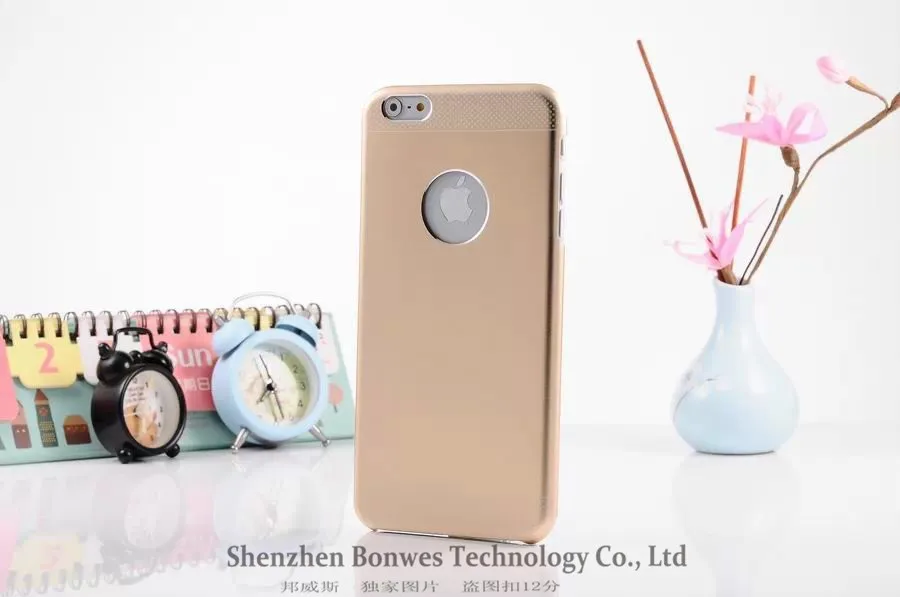 Чехол металл 10 piece/lot алюминий для iphone 6 4 7 inch роскошь матирование поверхности