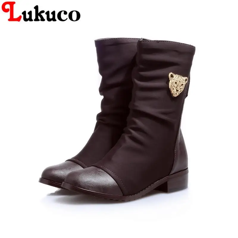 

2018 FASHION STYLE mid-calf handmade boots plus size 38 39 40 41 42 43 44 45 46 47 high quality free shipping women shoes