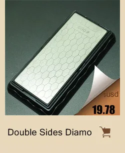 TAIDEA Diamond Double Side 360# 600# Knife Sharpening Stone Anti-slip Base Design With Shell Whetstone Sharpener T0831D h2