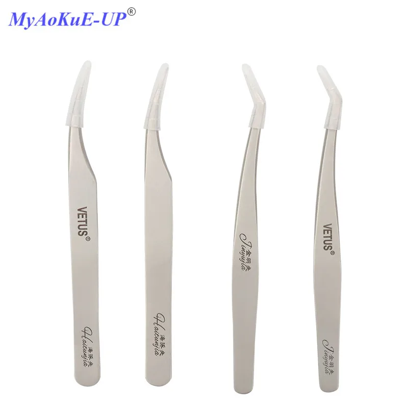 

Anti-static Precision Stainless Tweezers for Eyelash Extension Tweezer Eyelash Makeup Tools Grafting Lashes