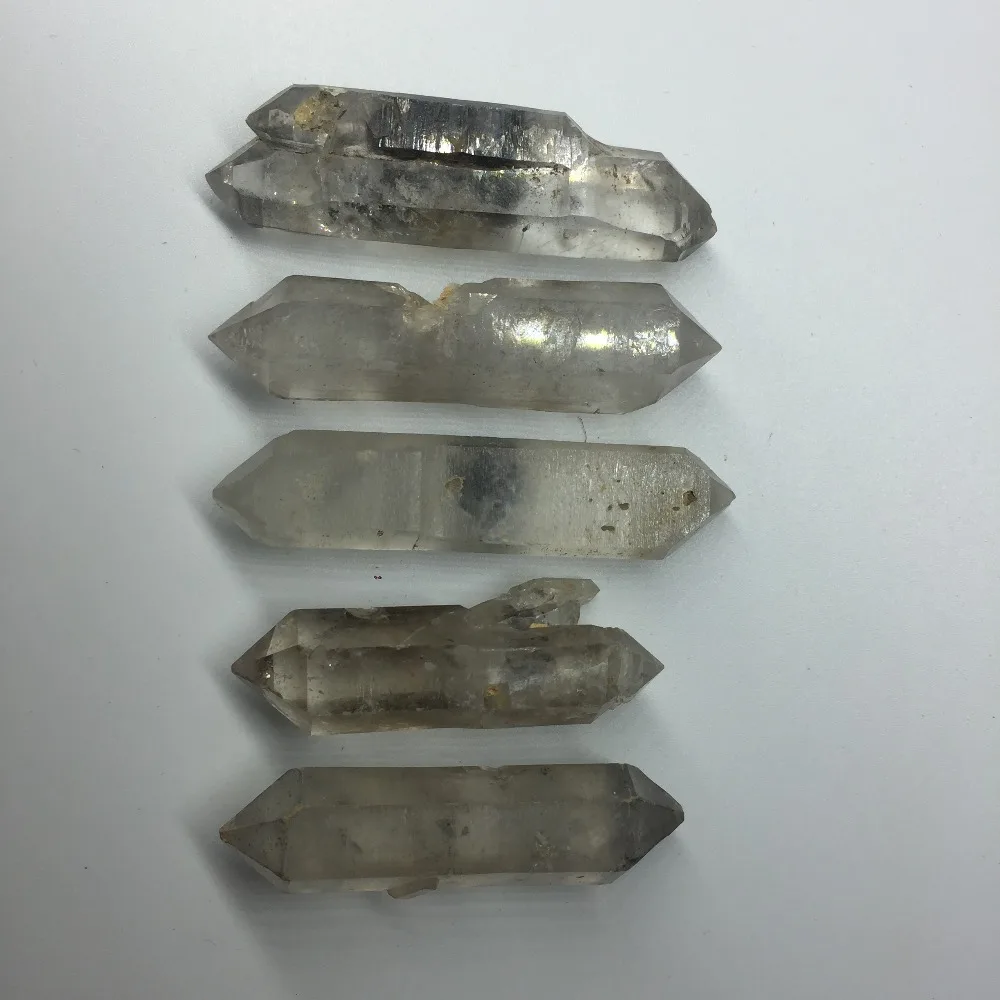 

Aliexpress Hot Selling Stones 5pcs a lots Natural Minerals Double Point Tibet Quartz Crystal Healing Decoration