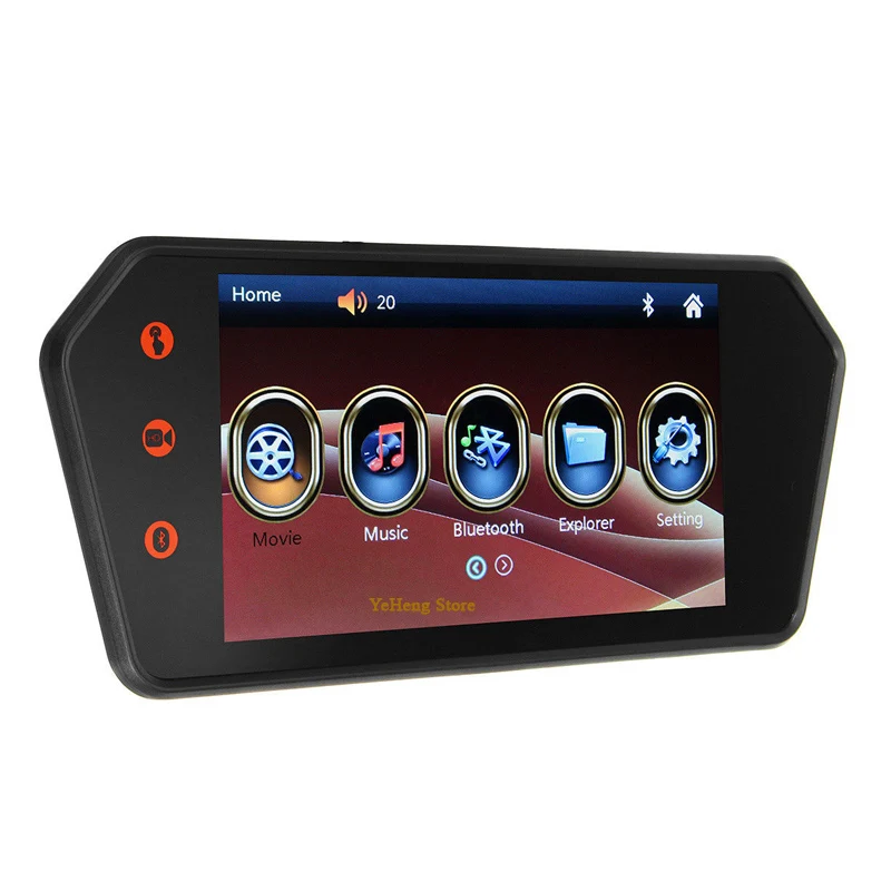 Wireless Mobil TFT Monitor Cermin 