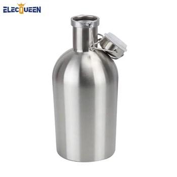 

Stainless Steel 304 Beer Growler 64 oz Swing Top Beer Growler 2 Litre Beer Bottle Ultimate Growler Home Brew
