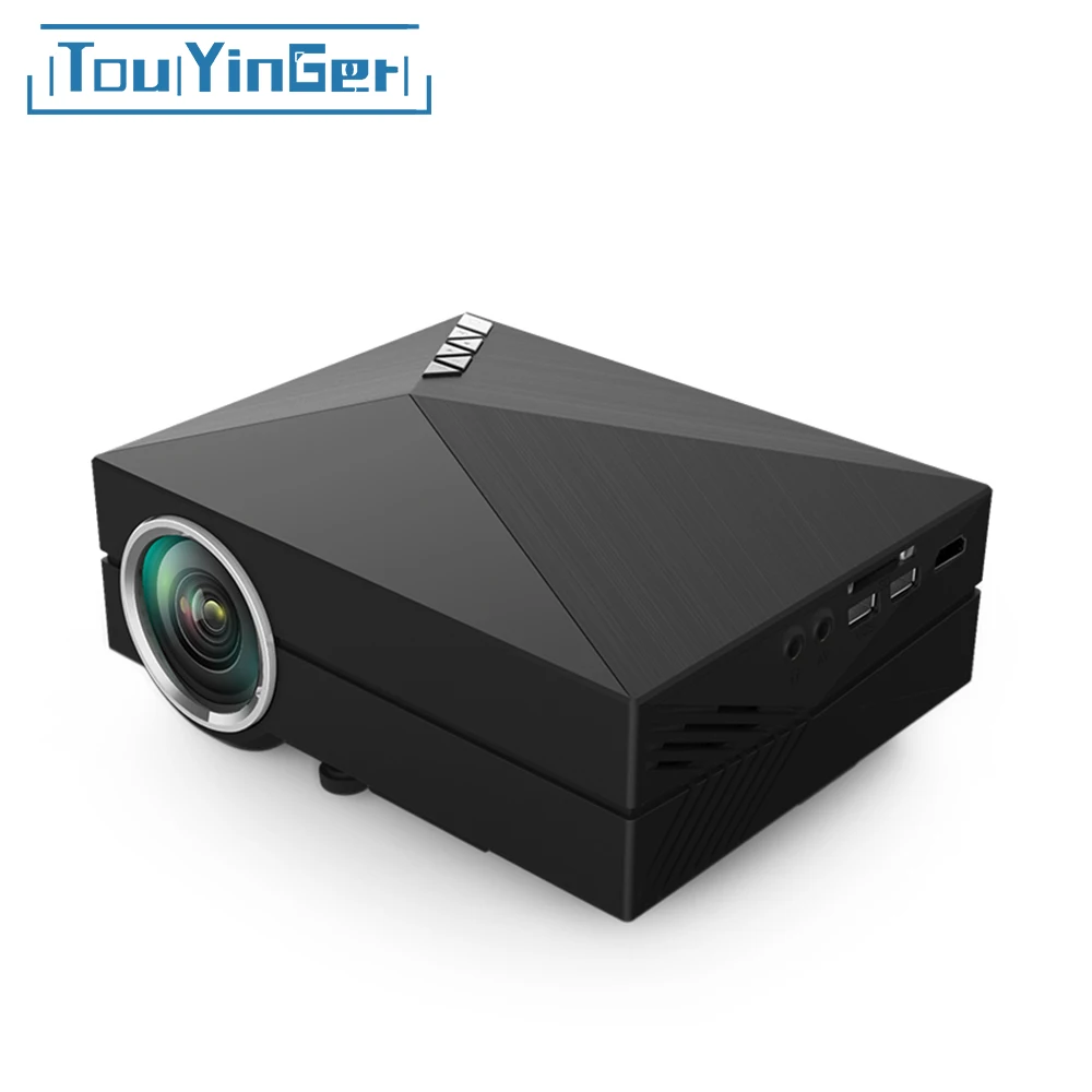

In stock Touyinger GM60 Mini LCD Projector 1000 Lumens AC3 Full HD Video Portable LED Home Theater HDMI Proyector Beamer