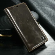 Caseme Роскошный кожаный бумажник карты Стенд чехол для Samsung A310 A510 Магнит Флип Держатель кожаный чехол для Samsung A3 A5 A7 (2015)