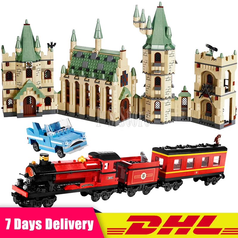 

2018 DHL Lepin Movie Series Harry Potter 16030+16031 Educational Building Blocks Bricks Model Toys Gifts Clone 4841 4842