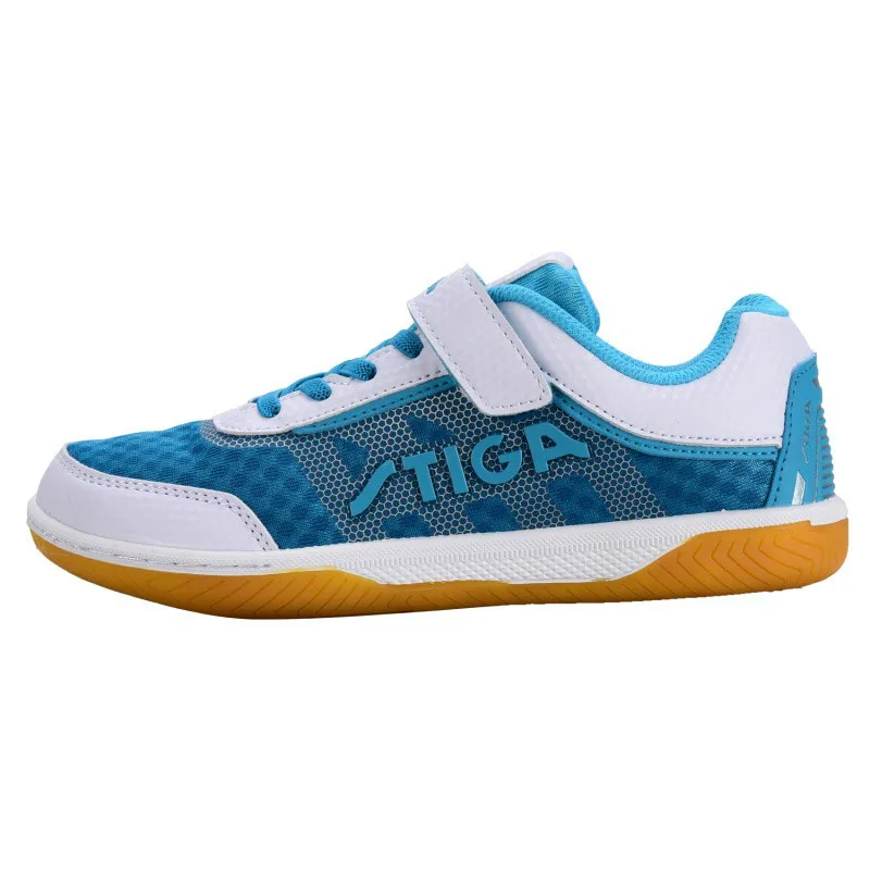 Новое поступление Stiga детская обувь для настольного тенниса для мальчиков и девочек Junior спортивные кроссовки