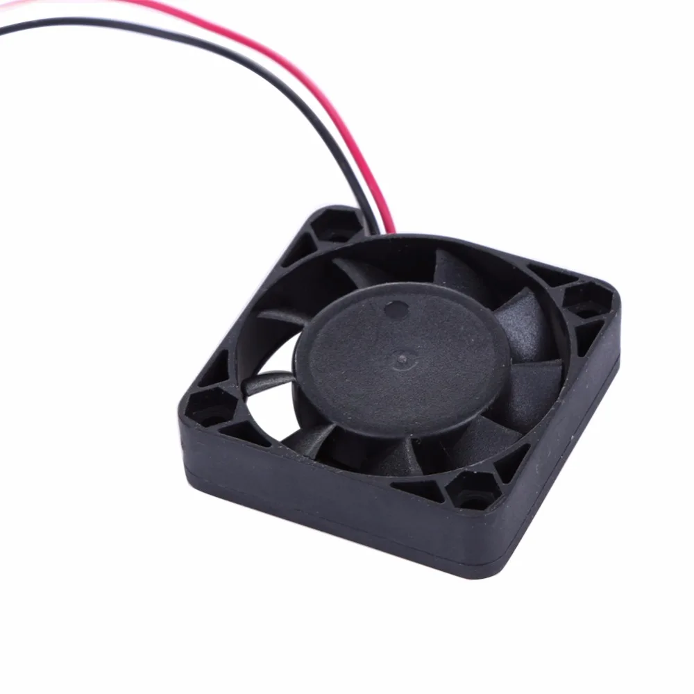 2 piezas unids 4010 V 12 V 2Pin 4 cm Ventilador enfriador 40x40x10mm Mini DC Ventilador de refrigeración sin escobillas caja de ordenador chasis tarjeta gráfica CPU Ventilador