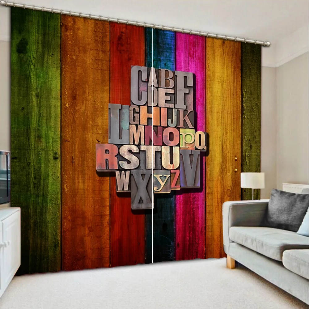 Kustom Tirai Ruang Tamu Modern 3d Surat 3d Tirai Tirai Kayu 3d Kustom Tirai Ruang Tamu Modern 3d Surat 3d Tirai Tirai Kayu 3d