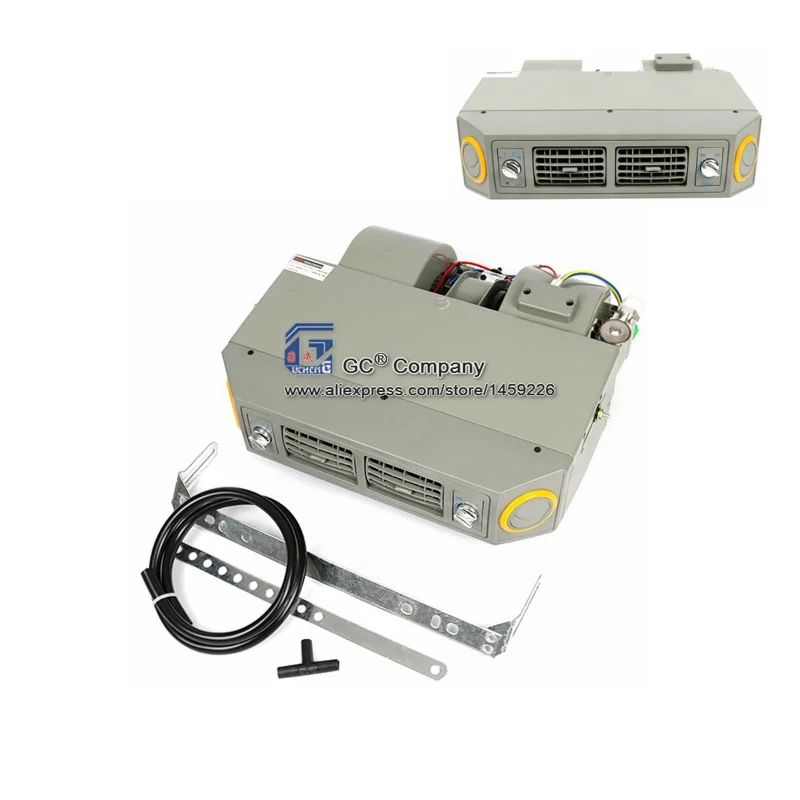 Universal A/C Add On Under Dash Single Cooling 12V 24V Evaporator Assembly Unit Air Conditioner