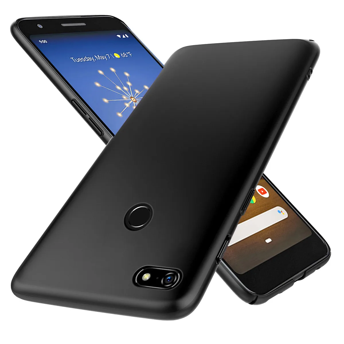 Чехол для Google Pixel 3A XL пикселей чехол Матовая серия Роскошная жесткая задняя