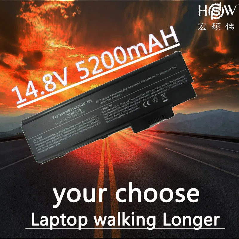 Аккумулятор HSW для ноутбуков ACER Aspire 1410 1640 1640Z 1650 1680 1690 3000 3500 аккумулятор 5000