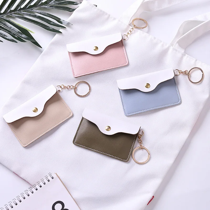 

Mini lovely Coin bag Card package Keychain packet high quality card package Coin Purse Girl