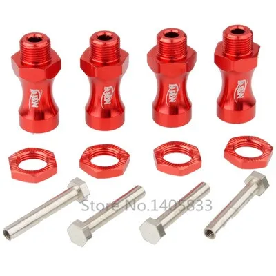 Wheel Hex Hub Adapter 12mm To 17mm Conversion Adapter Extension 30mm For 1 10 1 8