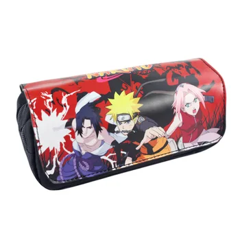 

Anime Naruto Sasuke/Haruno Sakura Pencil Case Bag Student Stationery Pouch/Cosmetic/Travel Makeup/Storage Bag