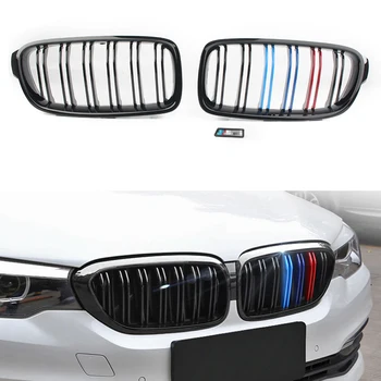 

Car Front Kidney Grille Grills For BMW F30 328i 335i 2012 2013 2014 2015 2016 2017 2018 Auto Styling Accessories ABS Plastic 2pc