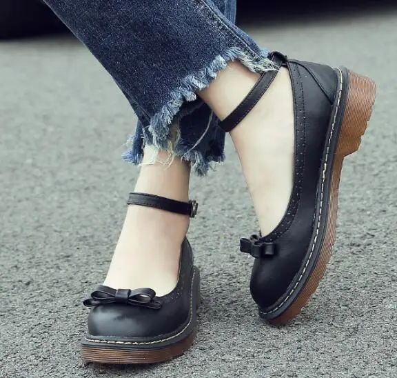 

EAGSITY Women Mary Jane shoes ankle strap shallow round toe Flat loafer Casual ladies dress driving shoes