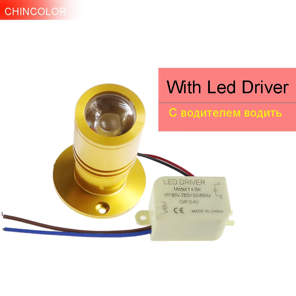 Emissor de Luz Decoração da Sala v para Baixo Luz + Motorista Pces Mini Diodo Ponto Luz Led Spotlight Ac110v 220 Branco Quente 8 Cor Armário hl 6 1 w 3 10 Luzes e Iluminação