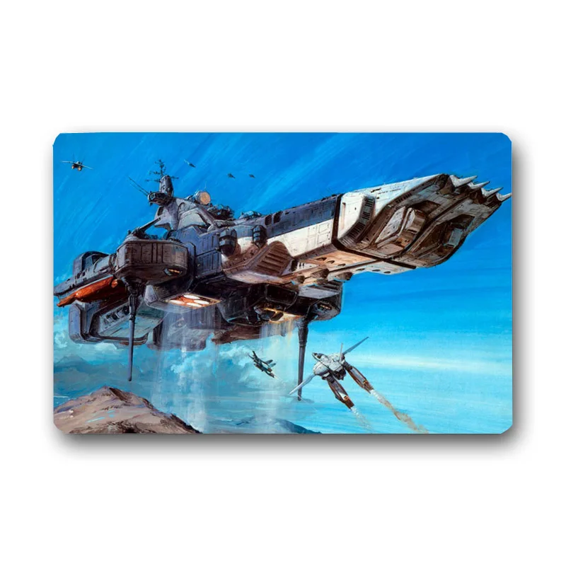 

Robotech Doormat Custom Floor Mat Rug Indoor Outdoor Bathroom Mats Soft Anti-Slip Carpet