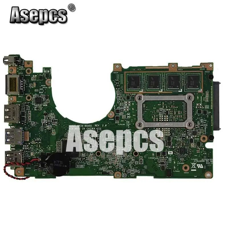 Asepcs X202E материнская плата для ноутбука ASUS X202E X201E S200E X201EP тестовая оригинальная материнская плата 4G ram 847/987/1007CPU