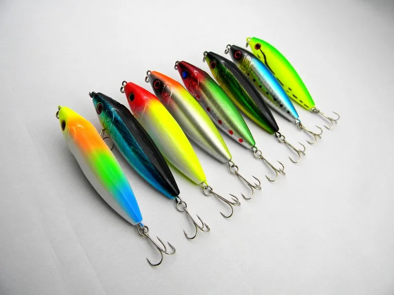 8 шт./лот Topwater приманка см 12 г рыбы pesca воблер искусственный жесткий приманки