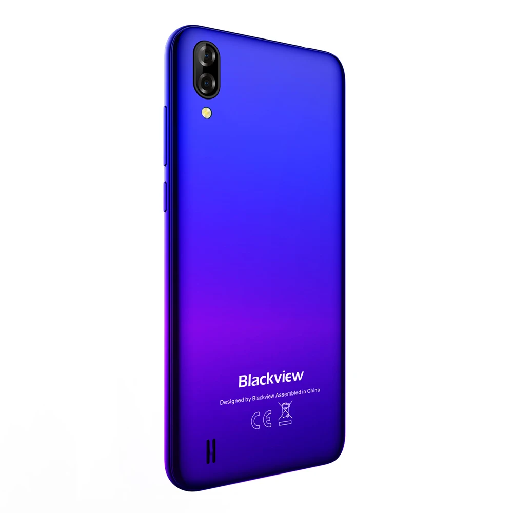 Blackview A60 6," экран капли воды мобильный телефон 4080 мАч Android 8,1 смартфон 13 МП камера заднего вида 16 Гб сотовый телефон MT6580 четырехъядерный