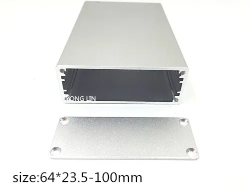 

1 шт., алюминиевая коробка 64*23,5-100 мм