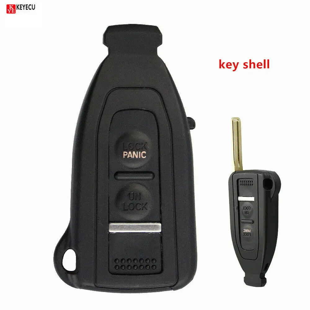 

Keyecu New Replacement Smart Prox Remote Key Shell Case Housing 2 Button for Lexus LS430 2002 2003 2004 2005 2006