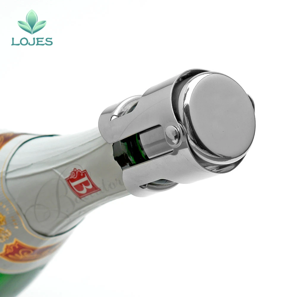 Stainless Steel New Champagne Sparkling Wine Bottle Stopper Sealer Plug Bar Accessoriesin Wine